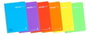 Enri Set de 5 Cuadernos de Espiral 80 Hojas 90gr 5x5 con Tapa de Plástico Surtidos
