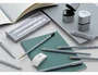 Faber Castell Lápiz Grip Ecológico Grafito Modelo 2001 HB Gris (Set de 12)