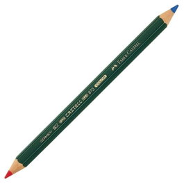 Faber-Castell Lápiz bicolor trazo 4,3mm rojo-azul