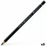 Faber Castell Lápiz Acuarelable Albrecht Dürer Negro (Set de 6)