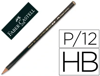 Faber Castell 9000 HB Lápices de grafito unidad