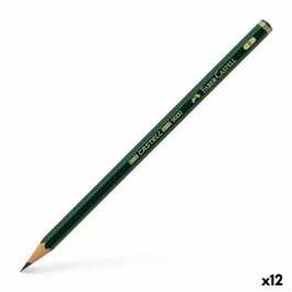 Faber Castell Ecolápiz 9000-B Lápices de Grafito (Set de 12)