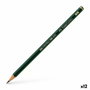Faber Castell Ecolápiz 9000-B Lápices de Grafito (Set de 12)