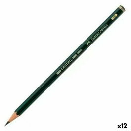Faber Castell Lápiz de Grafito Ecolápiz 9000-2B (Set de 12)