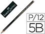 Faber Castell Lápiz de Grafito 9000 5B para Dibujar y Bocetar con Mina Resistente y Ecológico Faber Castell Lápiz de Grafito 9000 5B para Dibujar y Bocetar con Mina Resistente y Ecológico