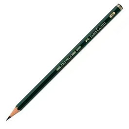 Faber Castell Lápiz de Grafito Ecolápiz 9000-6B, Set de 12 Unidades, Barniz al Agua, Mina Resistente a la Rotura (Set de 12)