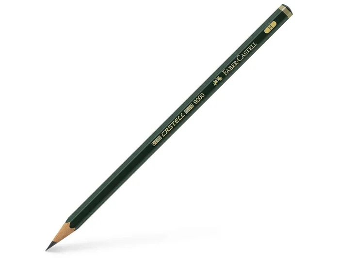 Faber Castell Lápiz de Grafito 9000 H (Set de 12)