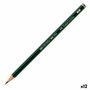 Faber Castell Lápiz de Grafito 9000 H (Set de 12)