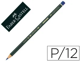 Faber Castell Lápices Copiativos Castell Document Azul Unidad Ecolápices con Mina Indeleble y Barniz a Base de Agua