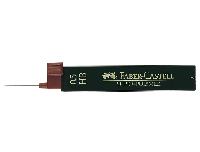 Faber castell 9063 Minas de Grafito HB 0,3 mm Estuche de 12 Minas