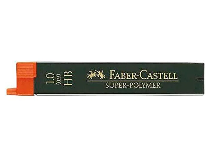 Faber castell Minas Grafito 9069 0,9 mm HB Estuche de 12 Minas