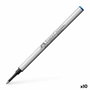 Faber-Castell Recambio Roller Azul para E-Motion, Ambition, Ondoro y otras gamas (Set de 10)