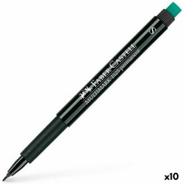 Faber Castell Multimark S Negro (Set de 10)
