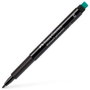 Faber Castell Multimark Rotulador Permanente Multifuncional Negro con Goma Integrada (Set de 10)