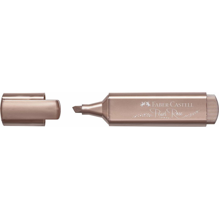 Faber Castell Textliner 46 Metálico Oro Rosa (Set de 10)
