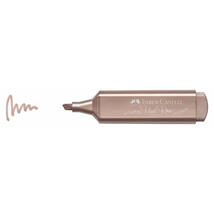 Faber Castell Textliner 46 Metálico Oro Rosa (Set de 10)