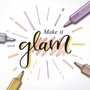 Faber Castell Textliner 46 Metálico Oro Rosa (Set de 10)