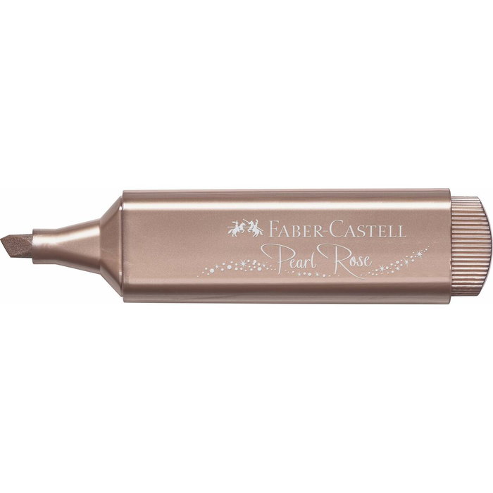 Faber Castell Textliner 46 Metálico Oro Rosa (Set de 10)