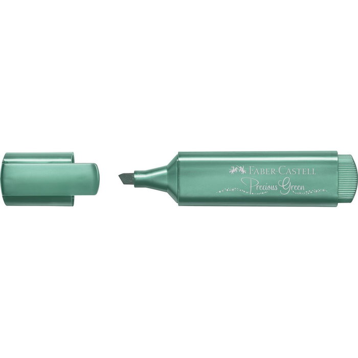 Faber Castell Textliner 46 Marcador Metálico Verde (Set de 10) Faber Castell Textliner 46 Marcador Metálico Verde (Set de 10)