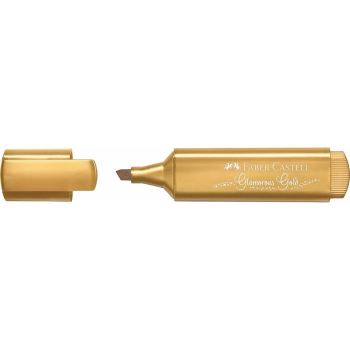 Faber Castell Textliner 46 Oro Metálico (Set de 10)