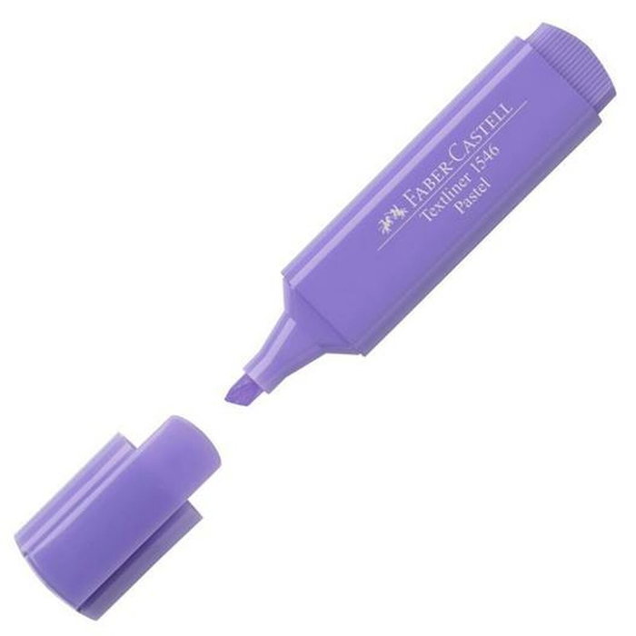 Faber-Castell Textliner 46 Marcador Fluorescente Lila, Pack de 10 Faber-Castell Textliner 46 Marcador Fluorescente Lila, Pack de 10