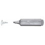 Faber Castell Textliner 46 Plata Metálico (Set de 10)