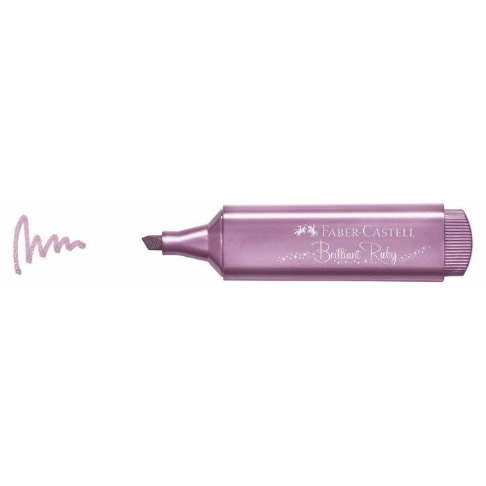 Faber Castell Textliner 46 Rubí Metálico (Set de 10)