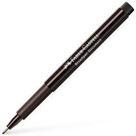 Faber Castell Rotulador Broadpen Document 0.8 mm Negro (Set de 10) (Set de 10)