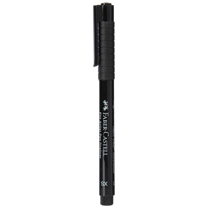 Faber Castell Pitt Artist Pen Fineliner XS 0.1mm Negro (Set de 10)