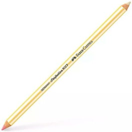 Faber Castell Lápiz Goma Mixto Perfection 7057 Doble Punta para Tinta y Grafito (Set de 12)