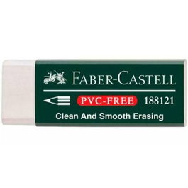 Faber Castell Goma de Borrar 7081 N Blanco (Set de 20)