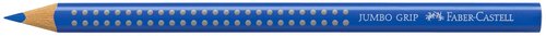 Faber Castell Lápices de Colores Jumbo Grip Azul Cobalto (Set de 12)