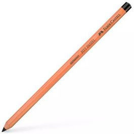 Faber Castell Lápiz De Color Pitt Pastell Negro Set de 6 (Set de 6)
