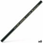 FABER-CASTELL Lápiz de carbón duro 2907-H, 6 unidades