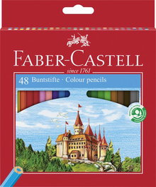 Lapices De Colores Faber-Castell Estuche De 48