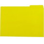 Gio Subcarpeta de cartulina Din A4 con pestaña derecha amarillo