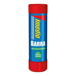 Imedio Pegamento En Barra 40 gr Sin Disolventes, Transparente y Lavable, Apto Uso Infantil