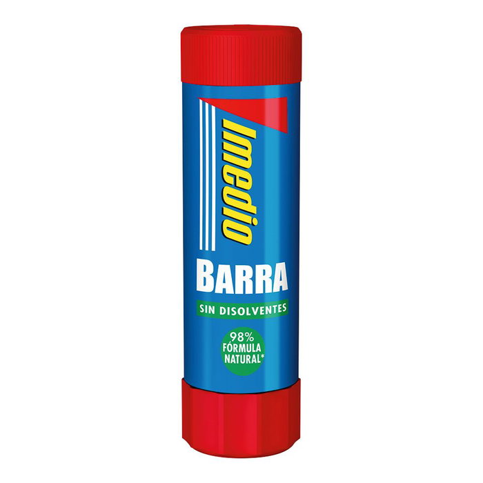 Imedio Barra Adhesiva Sin Disolventes 7000568 Pegamento Resistente Natural 40g Imedio Barra Adhesiva Sin Disolventes 7000568 Pegamento Resistente Natural 40g