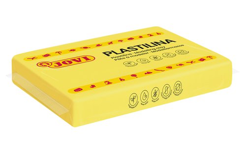 Plastilina Jovi 72 Pastilla 350 Gr. Amarillo Caja De 15 Plastilina Jovi 72 Pastilla 350 Gr. Amarillo Caja De 15