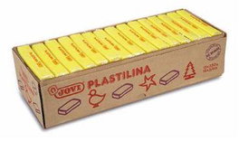 Plastilina Jovi 72 Pastilla 350 Gr. Amarillo Caja De 15