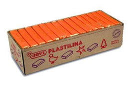 Jovi Plastilina Pastilla 350 gr Unicolor Naranja Caja 15 Ud
