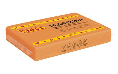 Jovi Plastilina Pastilla Naranja Caja de 15 Unidades