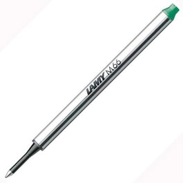 Lamy Recambio M66 para Bolígrafo Rollerball, Punta Media (M), Tinta Verde, Paquete de 4 unidades