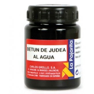 La Pajarita Betún de Judea al Agua Bote 75 ml de color marrón a negro