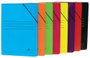MARIOLA Set de 20 Carpetas de Gomas y Solapas de Cartón Plastificado (Colores Surtidos)