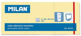 MILAN Notas Adhesivas 38 x 50 mm, Set de 10