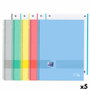 Oxford Bloc School EU.Book 5 A4+ 120h Cuadriculado 5x5 Set de 5