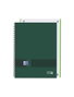 OXFORD Bloc School EU.Book 1 A4+ Cuadriculado 5x5 Verde Militar (Set de 5)