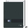 Cuaderno Oxford European Book Write&Erase Negro A4 80 Hojas (5 Unidades)