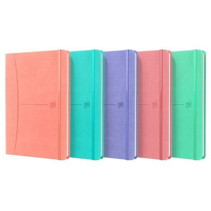 Oxford Cuaderno Cosido Tapa Extradura DIN A5 Colores Pastel Surtidos